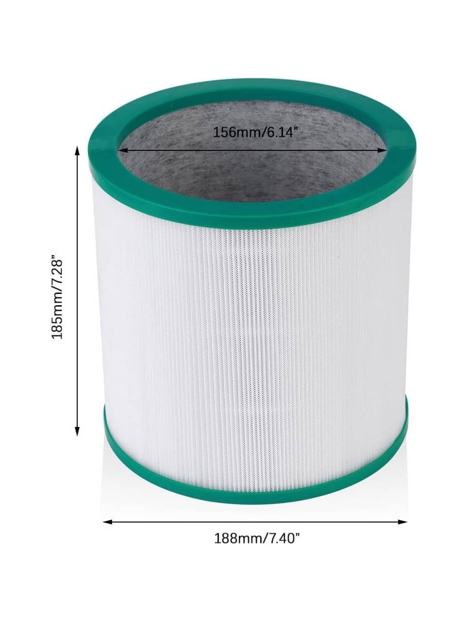 Dyson AM11 BP01 TP00 TP01 TP02 TP03 Compatible Replacement Filter (HEPA + Carbon)