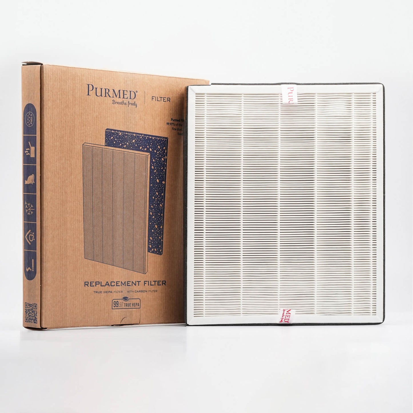 Fakir Vigor & Vigor Plus Compatible Replacement Filter (HEPA + Carbon)