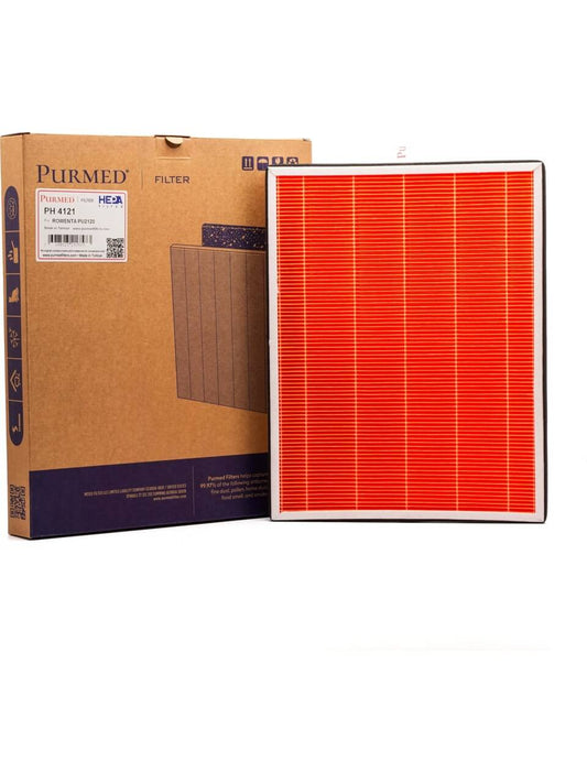 Rowenta PU2120 Compatible Replacement Filter (1 HEPA + 3 Carbon)