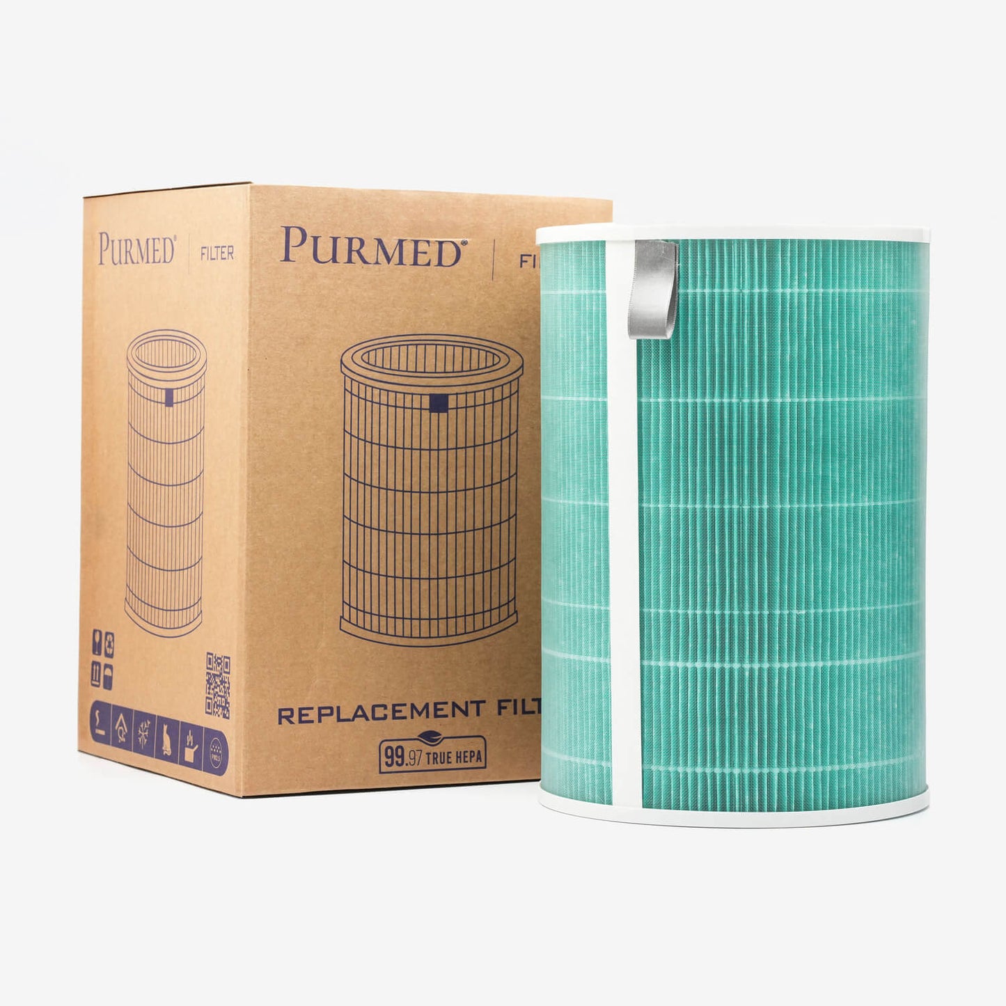 Xiaomi 1 2H 2C 2S 3H 3C PRO Compatible Replacement Filter (HEPA + Active Carbon)