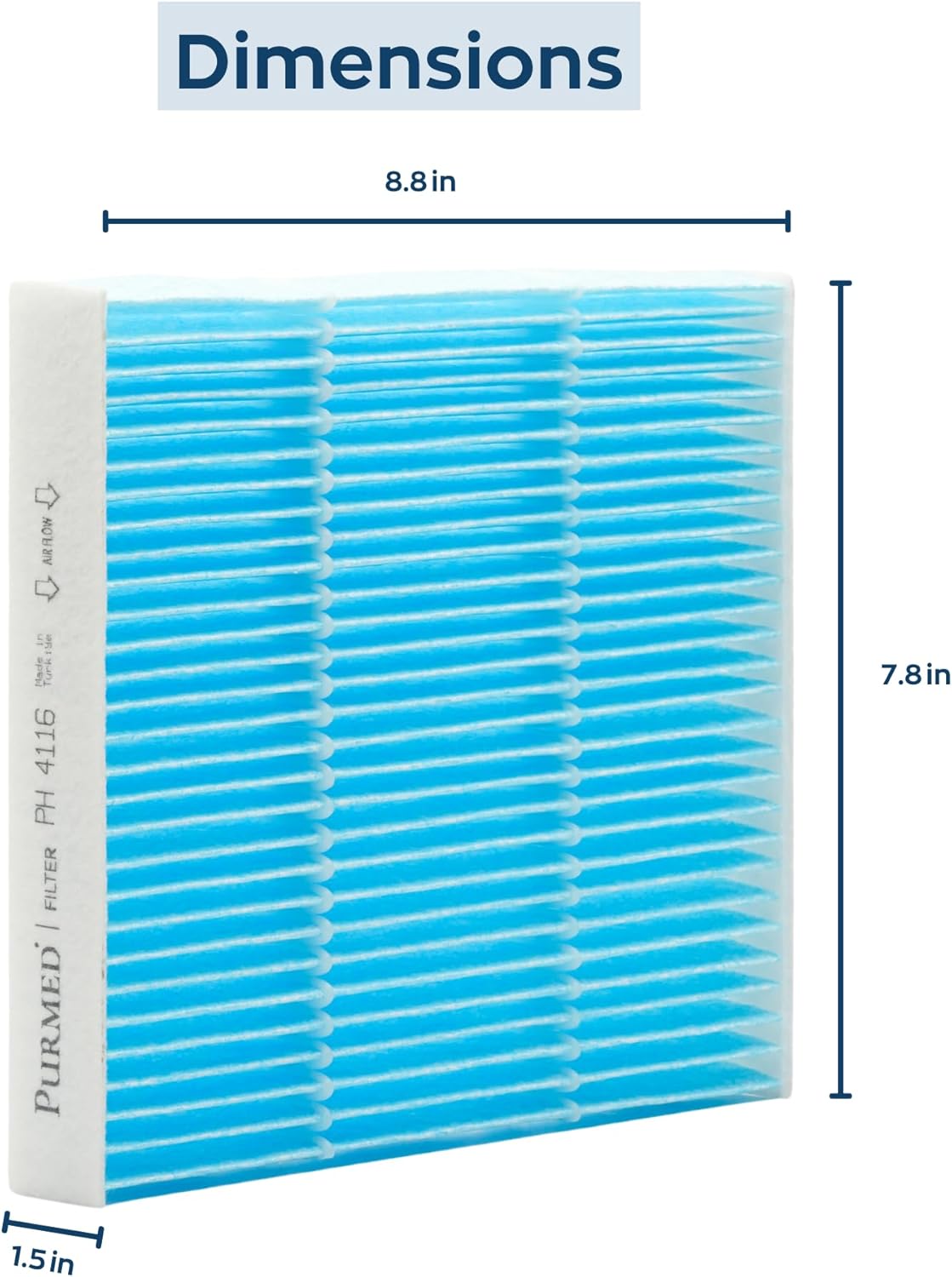 Scion iM, tC, xB, xD Compatible Cabin Air Filter (HEPA Pollen Filter)